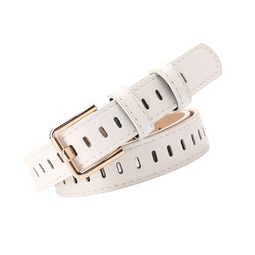 Stylish Leather Belt Minimalists Women's Leather Waistband Office Wear Belt For Leisures Outings