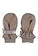 Sterntaler Baby Unisex Kinder Fäustel Handschuh - Baby Fäustlinge Winter, Baby Handschuhe - wasserabweisend mit Klettverschluss - braun, 4