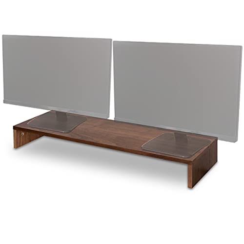 ottostyle.jp 木製 モニター台 80cm×25cm×10cm モニタースタンド キーボード 収納 卓上 机上台