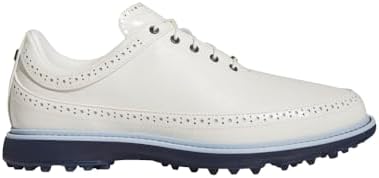 adidas Tênis de golfe masculino MC80 Spikeless, Branco, 40