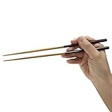 【食文化 箸文化】 おいしい箸 日本製 モダン 高級 先細 竹箸 お箸 はし 箸 (ダイヤカット 22.5cm 黒)