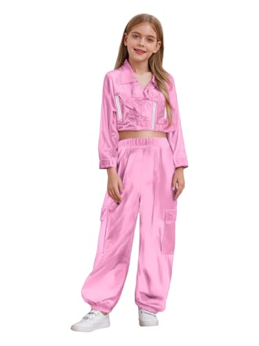 Costume de danse hiphop confortable pour les entraînements de gym des enfants