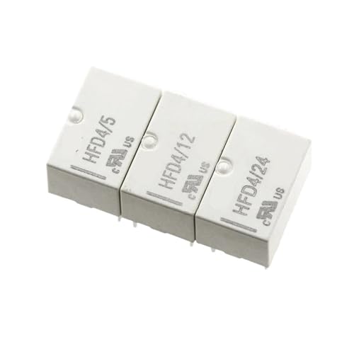 Relais HFD4 anti-interférence 24V 12V 5V CMS pour signal propre