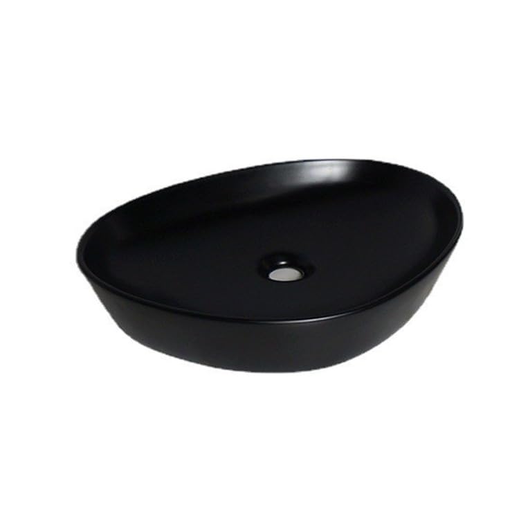 Lavabo de salle de bains moderne simple TUSUOD en céramique mate de maison