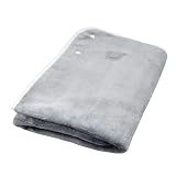 DAPERCI Coperta riscaldata elettrica da Lancio Riscaldamento rapido 4 Ore Spegnimento Automatico e 3 Livelli di Calore Coperta elettrica Lavabile in Lavatrice in Flanella