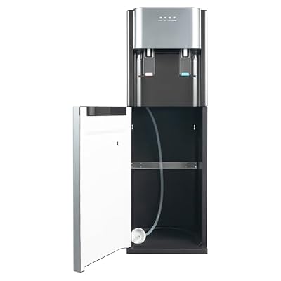 Bottom Loading Water Dispenser for 5 Gallon Bottles - Hot & Cold Water, Stainless Steel, Easy to Use for Home & Office