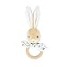 KALOO, Fripons, Anello di Dentizione Justin Rabbit, Giocattolo per La Prima Infanzia, Spinta Dentale, 15 cm, dalla Nascita, K969999