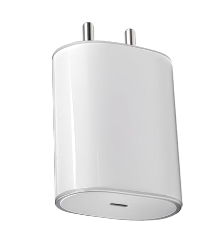 Image of Original 45W Type C Fast Charger Adapter for 2a Plus /Phone 2A /Phone 2 /CMF, Nothing 3A Charger 1 /Buds /Ear Stick, 45 W USB C Charging Adaptor, 45watt Charge, White (45W Nothing) (Nothing)