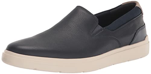 Image of Rockport Men's Total Motion Court Slip-On Oxford, New Dress Blues, 10.5 UK