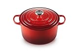Le Creuset Enameled Cast Iron Signature Deep Round...
