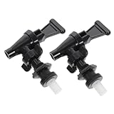 DOITOOL Grifo de Plástico para Cubo de Té Leche 8/10/12L Grifo Aislante para Barril de Agua Accesorio para Dispensador de Bebidas Paquete de 2 Piezas Uso para Cubo de Bebidas y