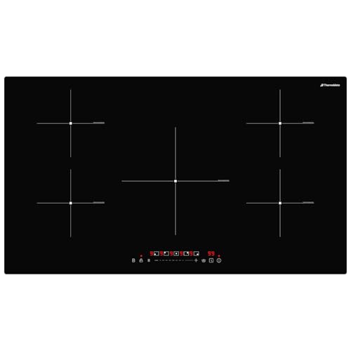 ✅ 10 Best 36 Induction Cooktop 3 ThermoMate 36 Inch Induction Hob Electric Cooktop, 9800W Built in Induction Stove Top with 5 Boost Burners, 9 Heating Levels, Timer & Child Safety Lock, Sensor Touch Control, 240V