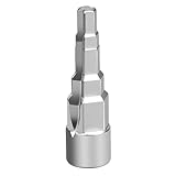 Excellente qualité : la clé étagée est fabriquée en acier au carbone à haute résistance, durable, indéformable et offre une grande dureté pour une utilisation quotidienne.
