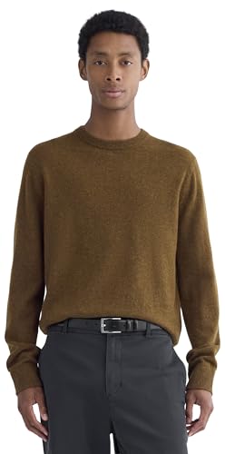 Everlane - The Cashmere Crew - Heathered Toffee M