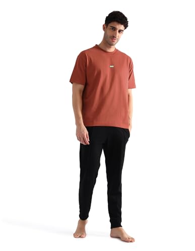 Image of U.S. Polo ASSN. Mens OEE04 Pure Cotton Oversized Lounge T-Shirt