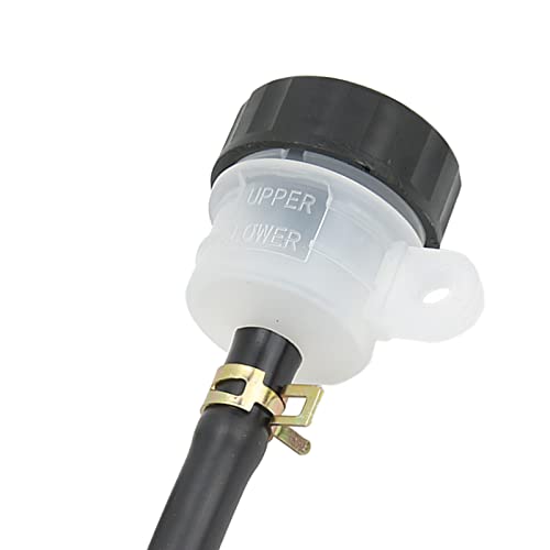 Bremsflüssigkeitsbehälter, 1 Paar Universal-Motorrad-Vorderradbremsbehälter Hauptbremszylinder-Flüssigkeitsölbehälter für ATV Dirt Pit Bike