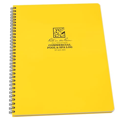 Cuaderno impermeable Rite in the Rain con espiral lateral para bitácora técnica de mantenimiento