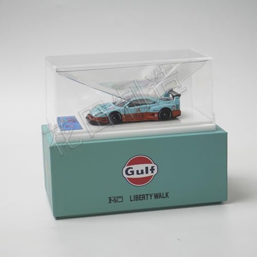 DEMON KING AUTO 車魔王 DKA012 F40 リバティーウォーク 1/64 ダイキャストモデルカー, ガルフレーシングカラー, 88番, ブルー/オレンジ [並行輸入品]のサムネイル