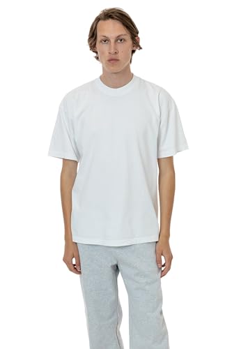 The 1801-6.5oz Garment Dye Crew Neck T-Shirt, Durable USA Cotton
