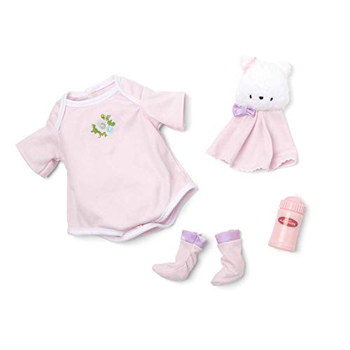 Madame Alexander 16"" Lavender Baby Doll, Essentials Set, Dark Skin #TOP6