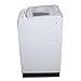 HAMILTON BEACH Portable Washer-LED Digital Display Panel-5 Cycles-Top Loading Design-Low Noise Washing Machine, 2.1 cu ft, White