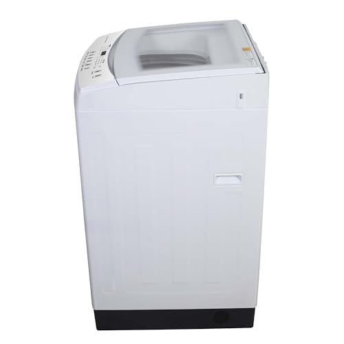 HAMILTON BEACH Portable Washer-LED Digital Display Panel-5 Cycles-Top Loading Design-Low Noise Washing Machine, 2.1 cu ft, White