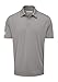 Stuburt Eider Men's Golf Classic Fit Short Sleeve Polo Shirt, Ash, Large