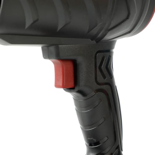 Image of MZ F93 (RECHARGEABLE VIOLENT FAN) Ultra High-Speed Fan 310W with 1300mAh Battery & 42,000 RPM with 48 min Operating Time Leaf Blower