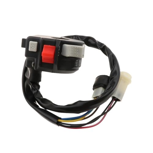 Interrupteur de guidon gauche moto étanche avec commande démarrage moteur pour Moto4 Yfm 350 250