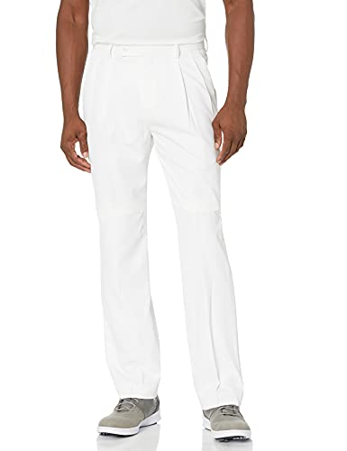 Louis Raphael GOLF Men's Pleated Performance Soil Release Moisture Wicking Golf Pant