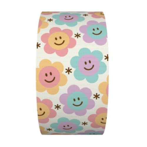 Duck Brand Printed Duct Tape 1.88 in. x 30 ft. (Happy Daisies)