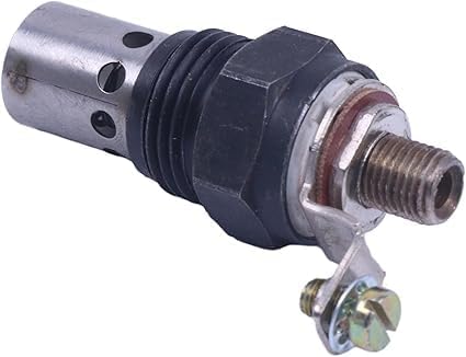5Pcs 2666103 Glow Plug 12V 7/8" Screw Type Compatible with Perkins Engine 3.1524 4.108 4.203 4.236 4.248 6.354 V8.510 V8.540 Massey Ferguson 3050 3060 3065 3075 3080 3085 3090 3095