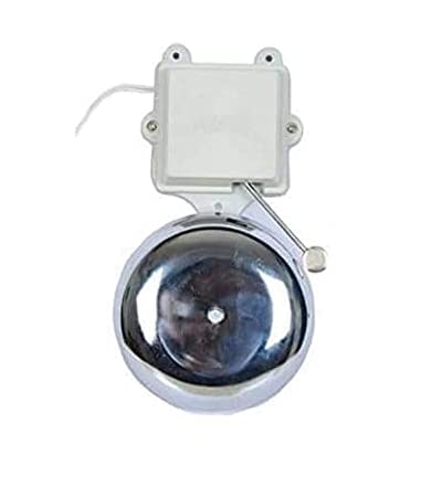 AIMERs 4 inch Electric School Gong Bell/Industrial Bell/Lunch- Period Bell for Schools, Colleges, Factories etc.