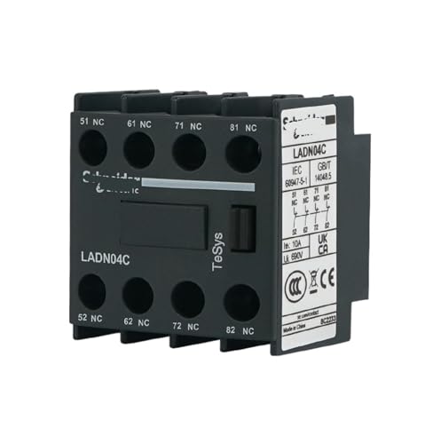Contact auxiliaire LADN04C bloc de contact instantané inverseur NF