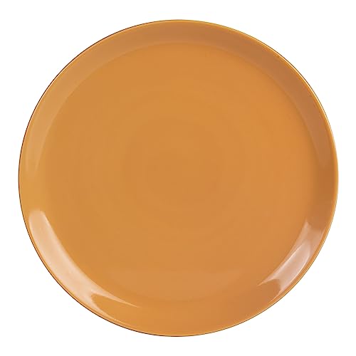 TREND'UP - Assiette dessert itit safran 20 cm (lot de 6)