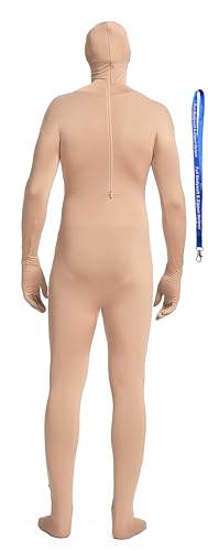 Full Bodysuit Unisex Spandex Stretch Adult Costume Zentai Disappearing Man Bodysuit