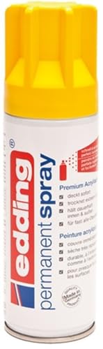 Preisvergleich Produktbild edding Acryl-Farblack Permanentspray verkehrsgelb seidenmatt RAL1023