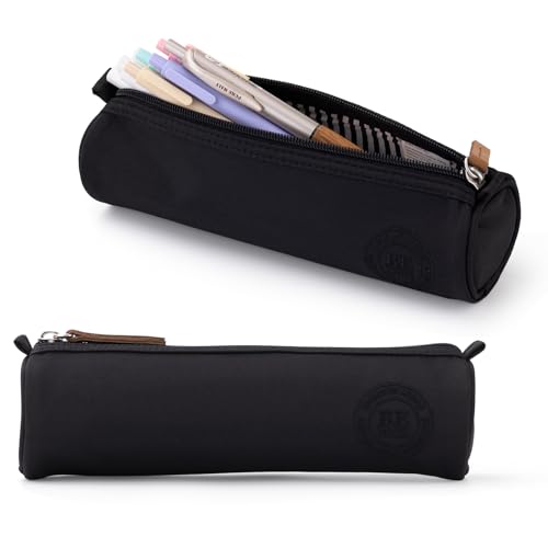 Image of EASTHILL Small Pencil Case Pencil Pouch Stationery Pen Bag Office Supplies for Girls Women-Black