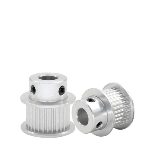 Poulie de transmission GT2 anti-glissement 35 dents alésage 10mm pour axe 3D