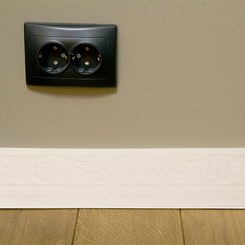 iplusmile Tira De Calafetagem Autoadesiva De 10 M Casca E Cola Borda De Papel De Parede Acabamento D