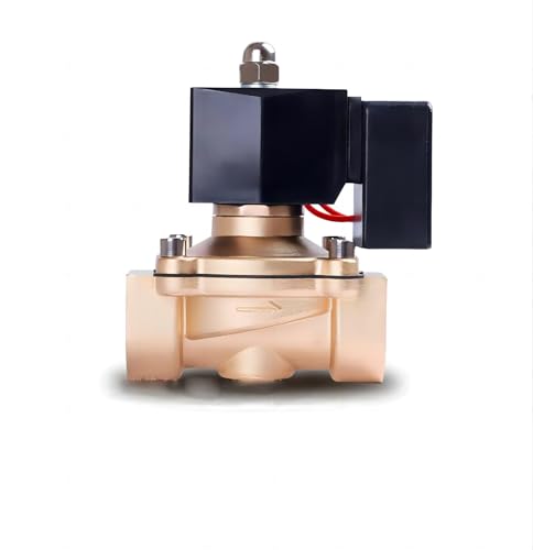 Électrovanne laiton 3/4 AC220V Normalement Fermée Eau et Fluide - 4