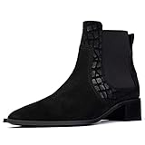 L37 HANDMADE SHOES Skies On Fire, Botas Modernas Mujer, Negro, 38 EU