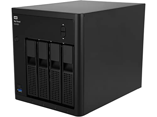 Image of WD 4TB Diskless My Cloud EX4100 Expert Series 4-Bay Network Attached Storage - NAS - WDBWZE0000NBK-NESN