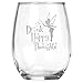 Fairy Wine Glass Disney-Inspired Stemless | Princess | Tinkerbell | Birthday | Housewarming | Wedding | Anniversary Present | by Laser Etchpressions | Drink Happy Thoughts