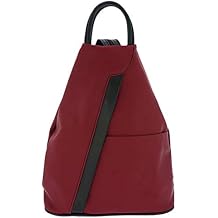 Italian Genuine Leather Top Handle Backpack Purse Shoulder Bag Handbag Rucksack For Women