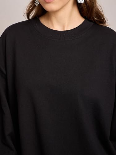 Image of Sassafras Women Oversized Sweat Dress