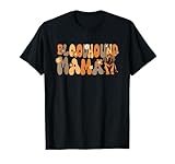 Retro Bloodhound Dog Tees