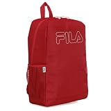 Mochila Fila Basic Outline Vermelho Único