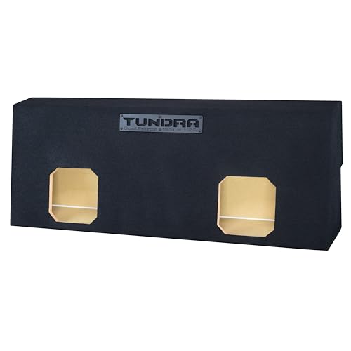 Tundra Crew Max 2007-2013 Dual Sealed Sub Box Subwoofer Enclosure (Solo BARIC, 8