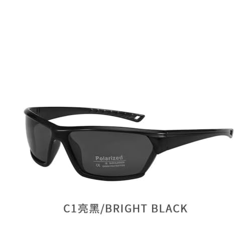 Lunettes de soleil polarisées sport modèle C3 Sable Noir anti-reflets - 3